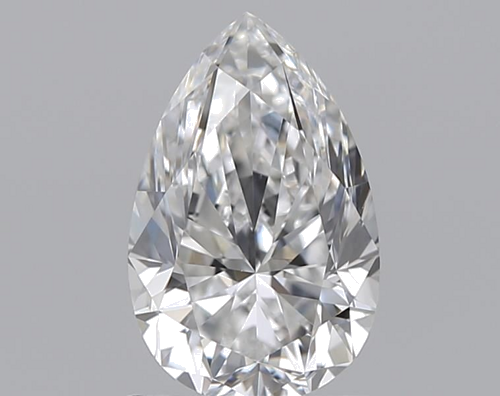 1.0 carat E-VS1 Natūralus Pear Deimantas (1)