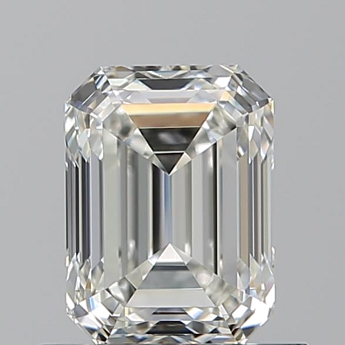 0.9 carat H-VVS1 Natūralus Emerald Deimantas (1)