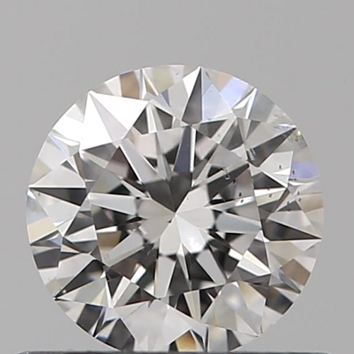 0.5 carat F-SI1 Excellent cut Natūralus Round Deimantas (1)