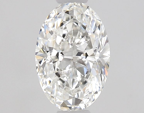 0.5 carat F-VVS1 Natūralus Oval Deimantas (1)