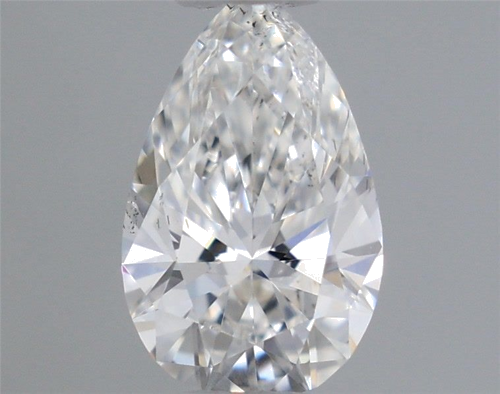 0.34 carat E-SI1 Natūralus Pear Deimantas (1)