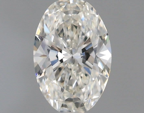 0.51 carat H-VVS2 Natūralus Oval Deimantas (1)