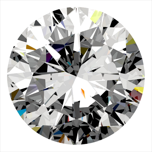 0.3 carat G-VVS1 Very Good cut Natūralus Round Deimantas (1)