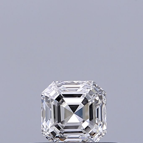 0.3 carat D-VVS2 Natūralus Asscher Deimantas (1)