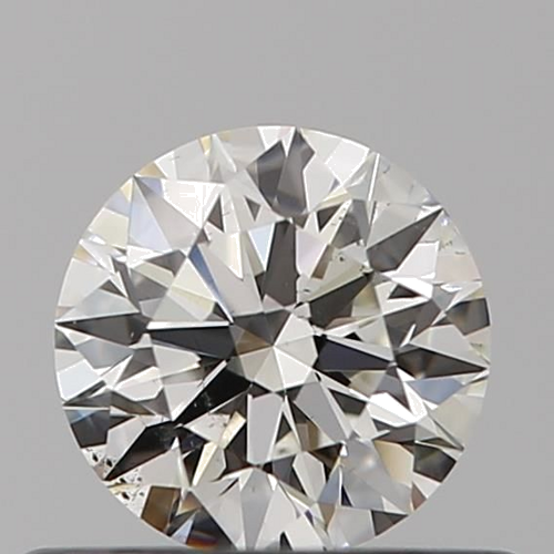 0.42 carat J-SI1 Excellent cut Natūralus Round Deimantas (1)