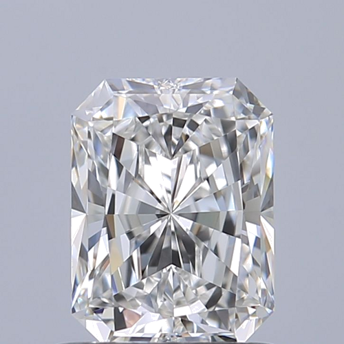 0.91 carat F-VVS2 Natūralus Radiant Deimantas (1)