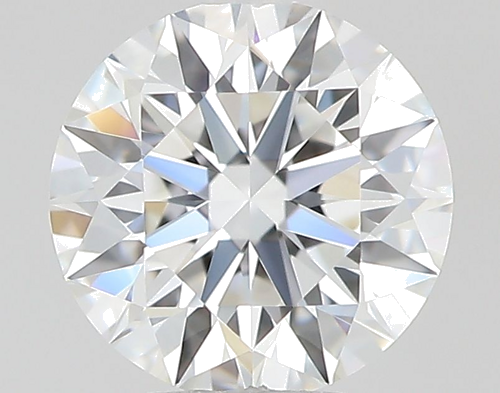 0.42 carat F-FL Excellent cut Natūralus Round Deimantas (1)