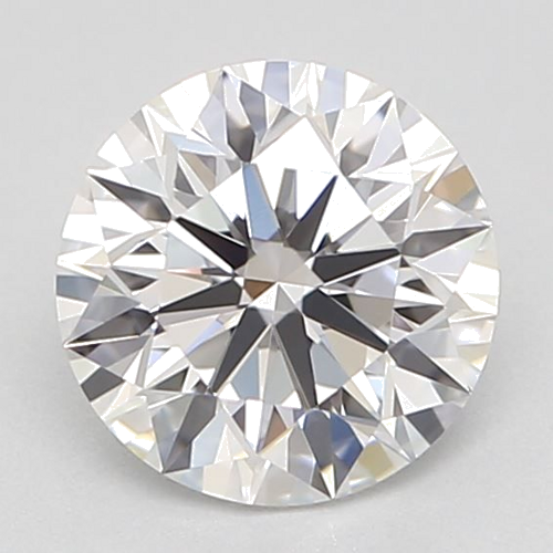 0.57 carat D-VVS2 Excellent cut Natūralus Round Deimantas (1)
