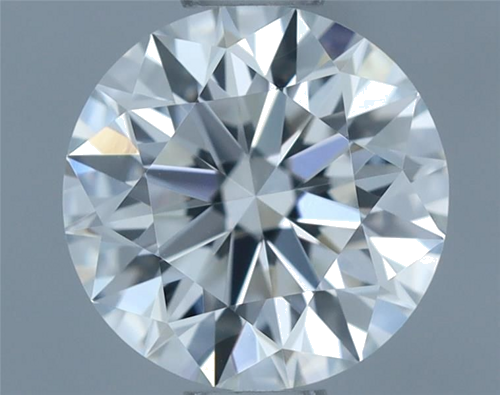 0.51 carat F-IF Excellent cut Natūralus Round Deimantas (1)