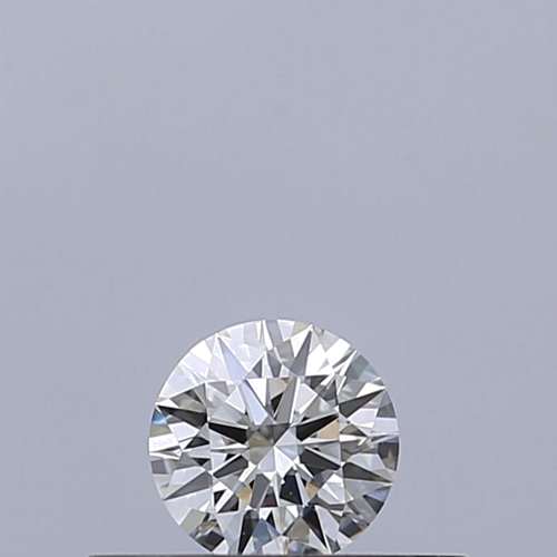 0.19 carat F-VVS2 Excellent cut Natūralus Round Deimantas (1)