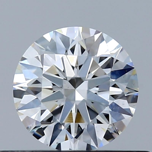 0.43 carat F-SI1 Excellent cut Natūralus Round Deimantas (1)