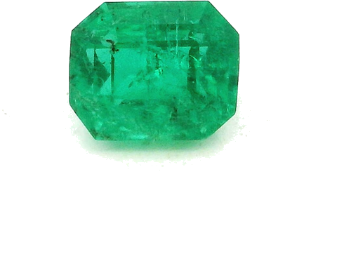 0.47 carat GREEN STEP cut Octagonal Smaragdas (1)