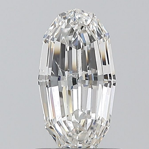 1.0 carat G-SI2 Natūralus Oval Deimantas (1)