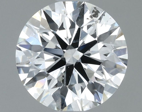 0.9 carat H-SI2 Very Good cut Natūralus Round Deimantas (1)