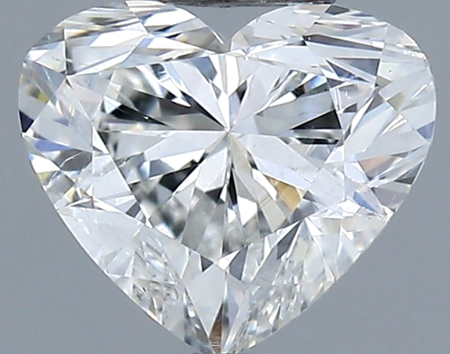 0.54 carat G-SI1 Natūralus Heart Deimantas (1)