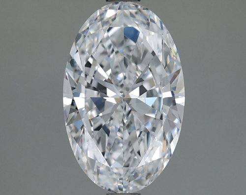 2.0 carat D-IF Natūralus Oval Deimantas (1)