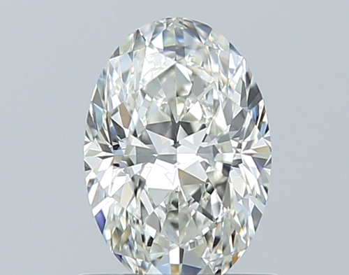 0.9 carat I-VVS1 Natūralus Oval Deimantas (1)