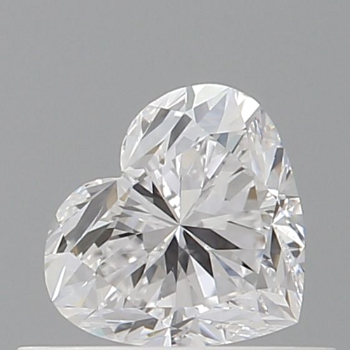 0.5 carat D-VS2 Natūralus Heart Deimantas (1)