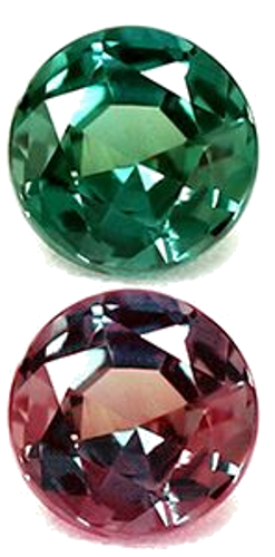 0.16 carat GREEN Round Alexandrite (1)