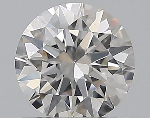 0.5 carat F-SI1 Excellent cut Natūralus Round Deimantas (1)