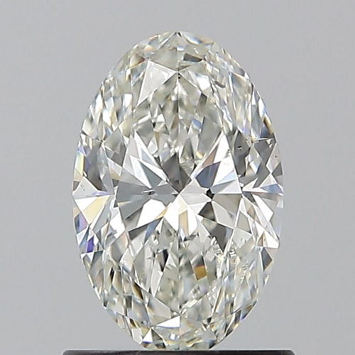 1.0 carat H-SI1 Natūralus Oval Deimantas (1)