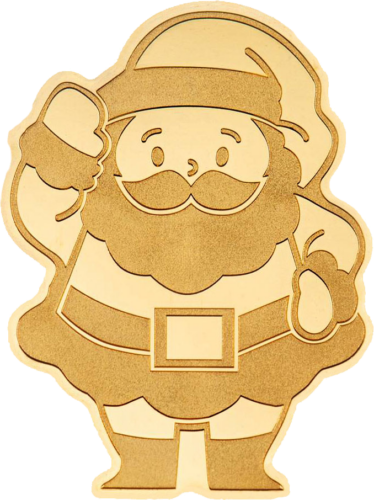 2022 Palau Santa Claus 1 Dollar Gold Coin (1)