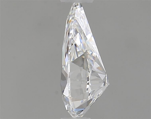 0.5 carat D-VS1 Natūralus Pear Deimantas (1)