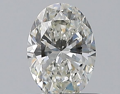 0.52 carat H-VS1 Natūralus Oval Deimantas (1)