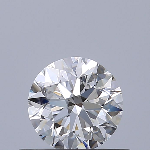 0.5 carat D-VVS2 Very Good cut Natūralus Round Deimantas (1)