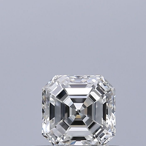 0.37 carat G-VVS2 Natūralus Asscher Deimantas (1)