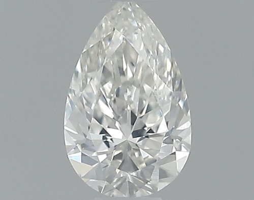0.35 carat I-VS2 Natūralus Pear Deimantas (1)
