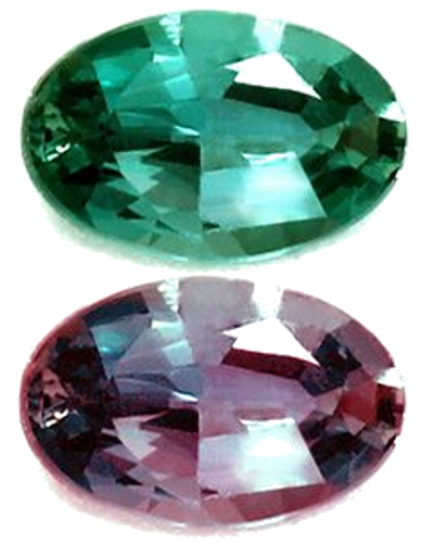 0.17 carat GREEN Oval Alexandrite (1)