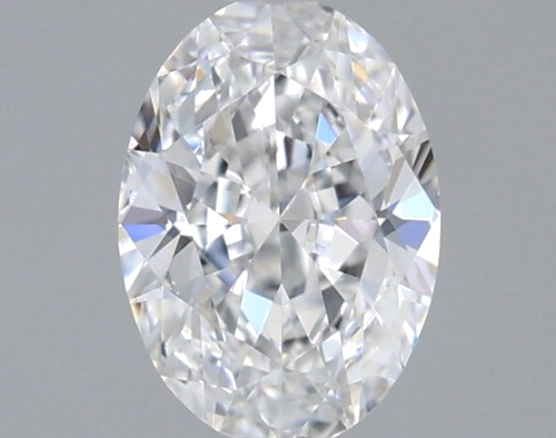 0.4 carat D-VVS1 Natūralus Oval Deimantas (1)