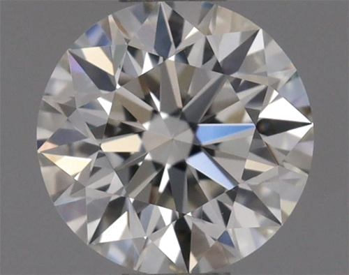 0.44 carat H-VVS1 Excellent cut Natūralus Round Deimantas (1)
