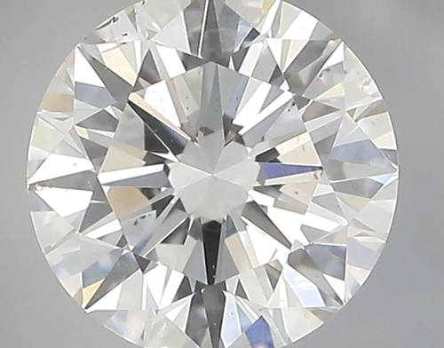 0.71 carat E-SI1 Excellent cut Natūralus Round Deimantas (1)