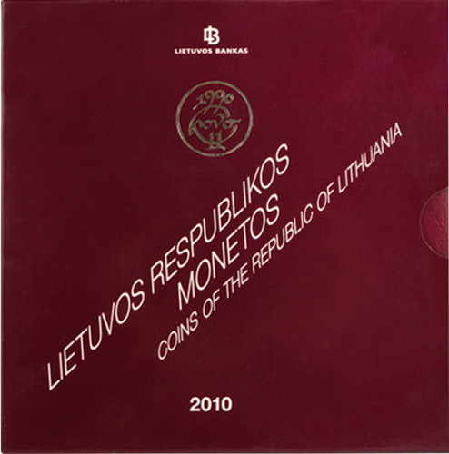 2010 Lithuania March 11th BU litas coin set (2)