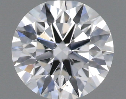 0.35 carat F-SI1 Excellent cut Natūralus Round Deimantas (1)