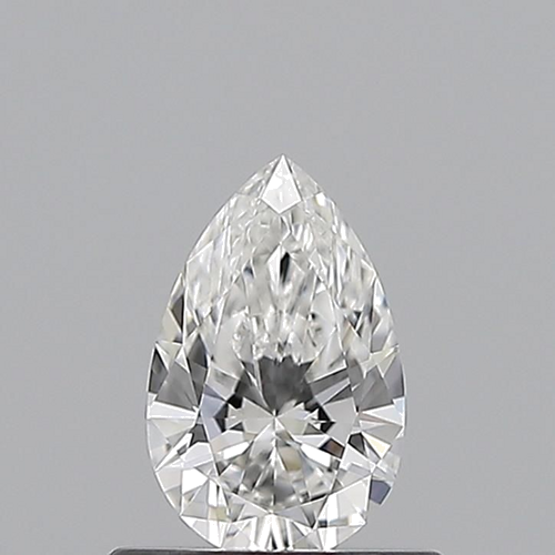 0.5 carat F-VVS1 Natūralus Pear Deimantas (1)