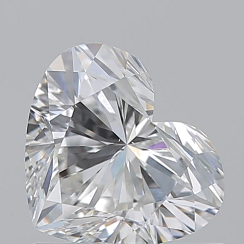 1.01 carat G-VS2 Natūralus Heart Deimantas (1)