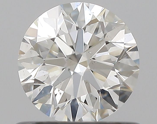 0.59 carat G-SI1 Excellent cut Natūralus Round Deimantas (1)