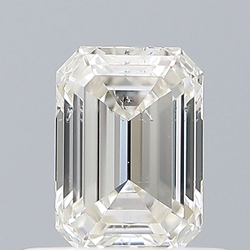 0.49 carat H-SI2 Natūralus Emerald Deimantas (1)