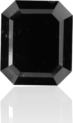 7.21 carat Fancy Black-VVS2 Natūralus Emerald Deimantas (1)
