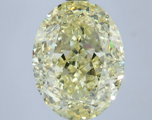 3.02 carat Fancy Light Yellow-VS2 Natūralus Oval Deimantas (1)