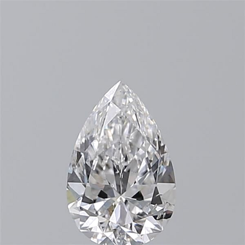 1.0 carat D-SI2 Natūralus Pear Deimantas (1)