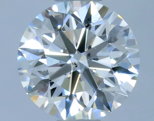0.57 carat H-SI1 Excellent cut Natūralus Round Deimantas (1)