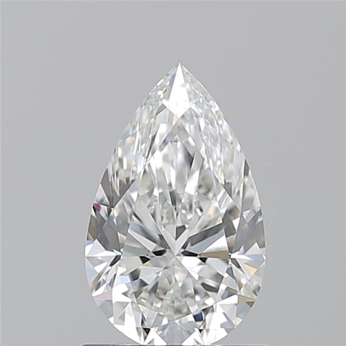 1.04 carat G-VS1 Natūralus Pear Deimantas (1)