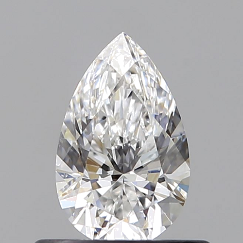 0.51 carat E-VS2 Natūralus Pear Deimantas (1)
