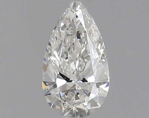 0.3 carat H-SI1 Natūralus Pear Deimantas (1)