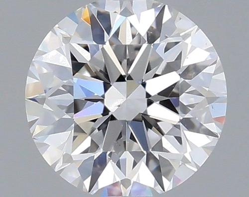 0.58 carat E-SI1 Excellent cut Natūralus Round Deimantas (1)