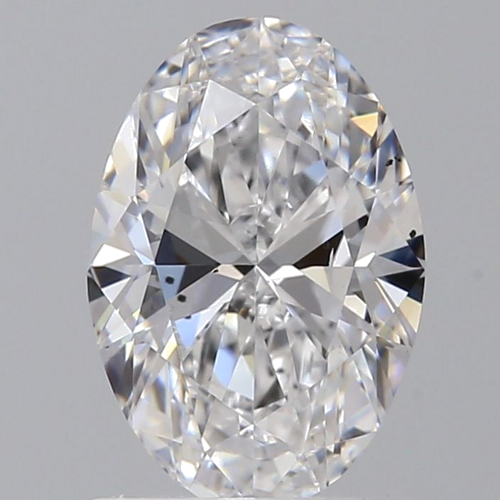 1.0 carat D-SI1 Natūralus Oval Deimantas (1)